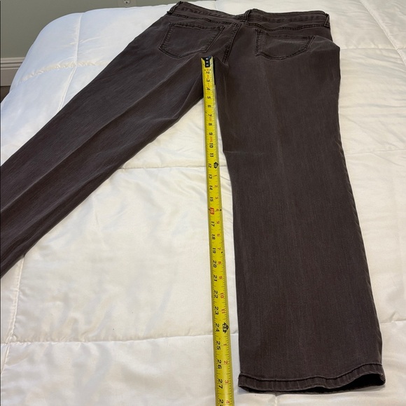 Bandolino Women's Dark Brown Straight Leg Jeans - Picture 3 of 4